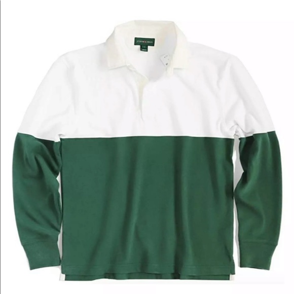 J. Crew Unisex 1984 Rugby Shirt in Colorblock - Picture 4 of 4